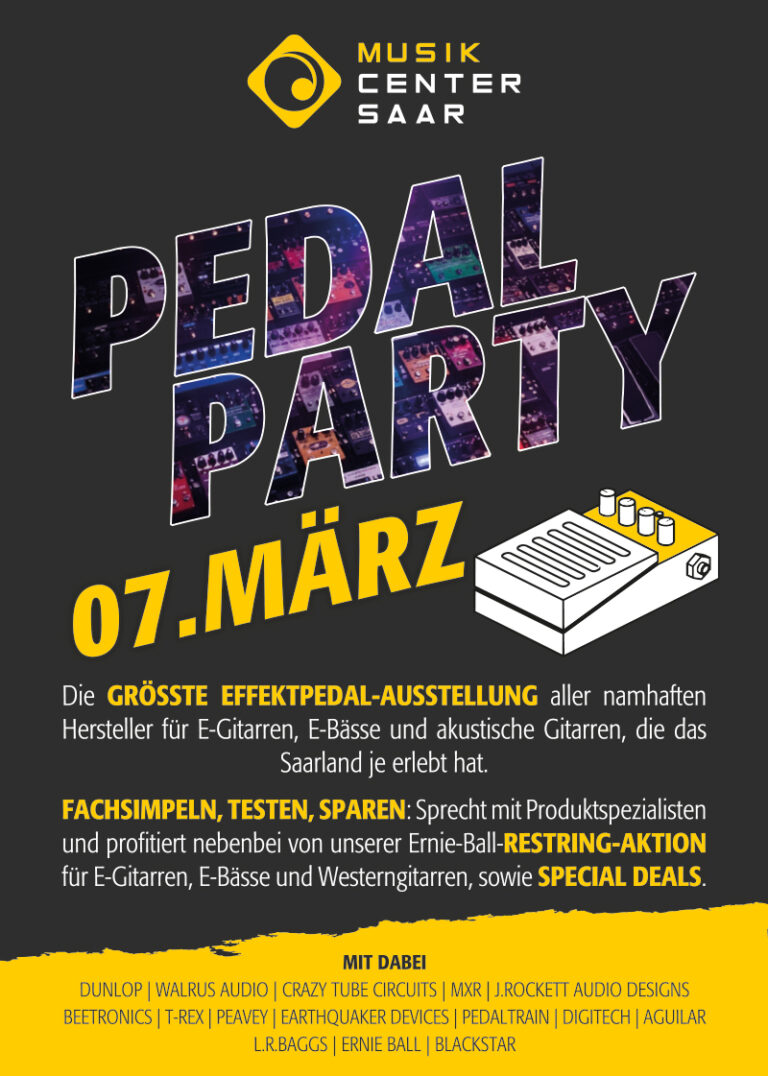 Pedal Party am 7. März 2026