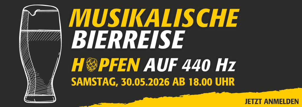 Musikalische Bierreise Musikcenter Saar